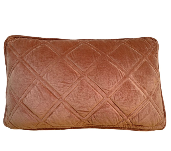 Kussen fluweel oud roze in 2 maten by Rocaflor