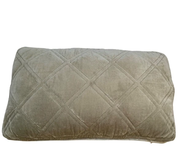 Kussen fluweel vergrijsd salie in 2 maten by Rocaflor