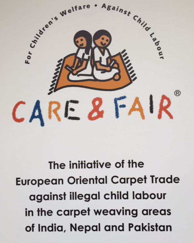 Gangloper zeegras met gewoven zwart katoen - in 2 maten - depauwwonen