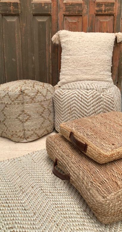 Gangloper zeegras naturel en creme 80x200 - depauwwonen