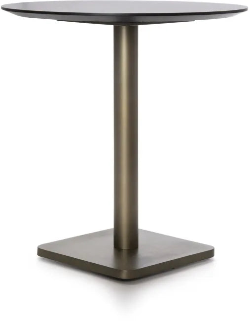 Bistrotafel Brest 80Ø | Marble Light Grey - depauwwonen