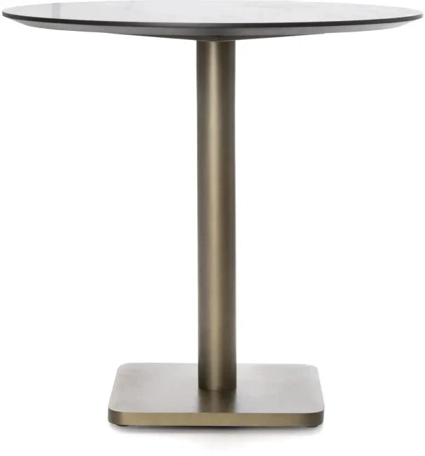 Bistrotafel Brest 80Ø | Stone Anthracite by Coco Maison