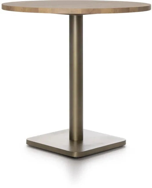 Bistrotafel Brest 80Ø | Vintage Oak by Coco Maison