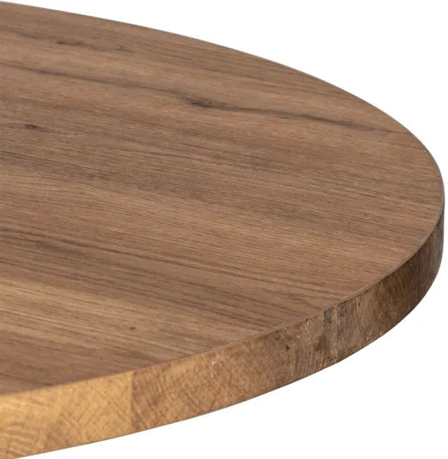 Bistrotafel Brest 80Ø | Vintage Oak by Coco Maison