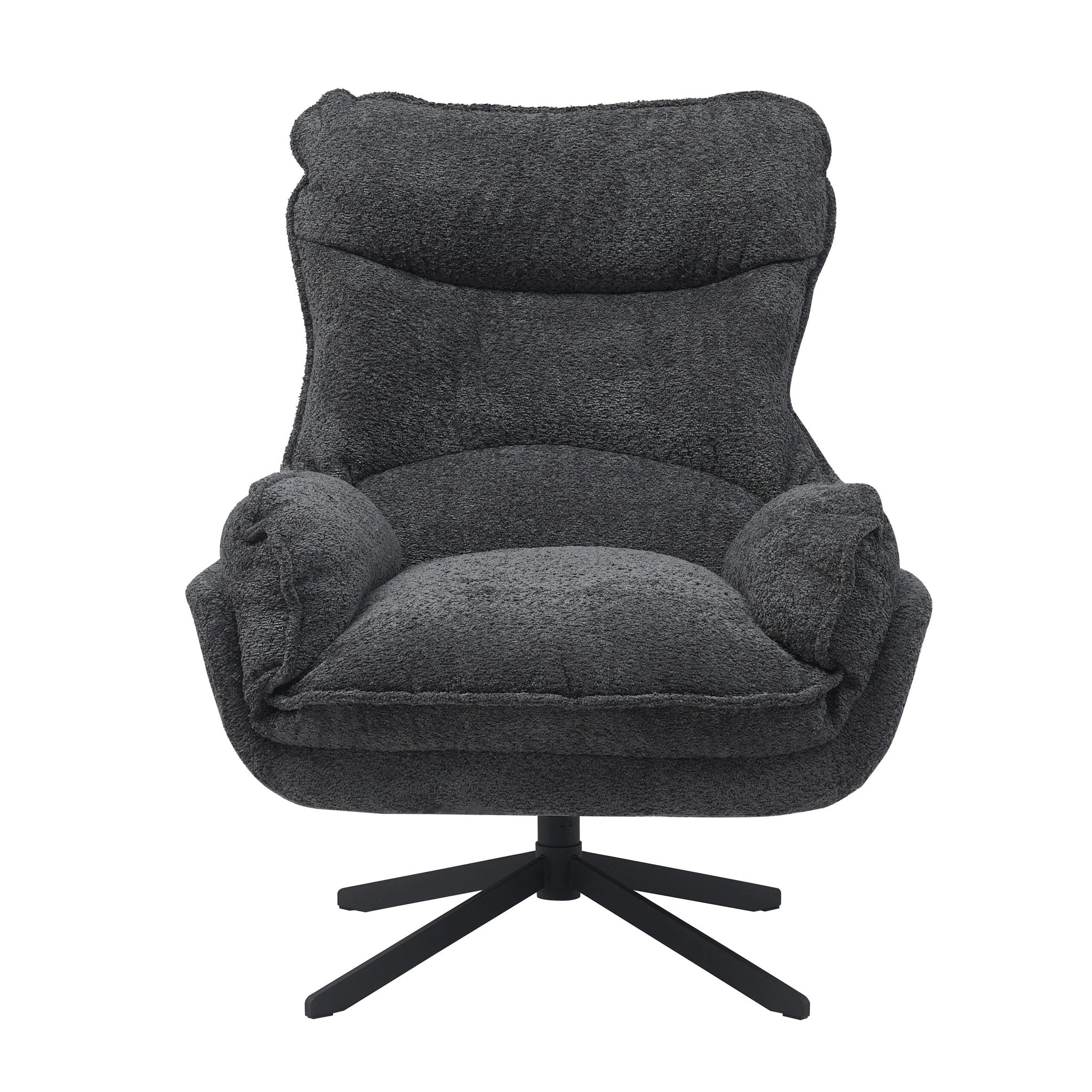 Fauteuil Vera | Donkergrijs by Starfurn