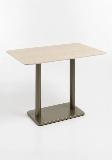 Bartafel Brest 120 x 75 | Travertine in 2 kleuren - depauwwonen