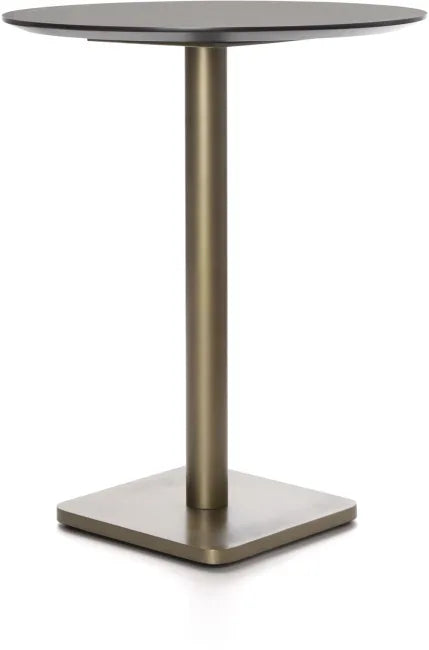 Bartafel Brest 80Ø | Marble Onyx - 2 kleuren - depauwwonen