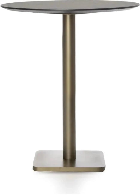 Bartafel Brest 80Ø | Stone Anthracite - 2 kleuren by Coco Maison