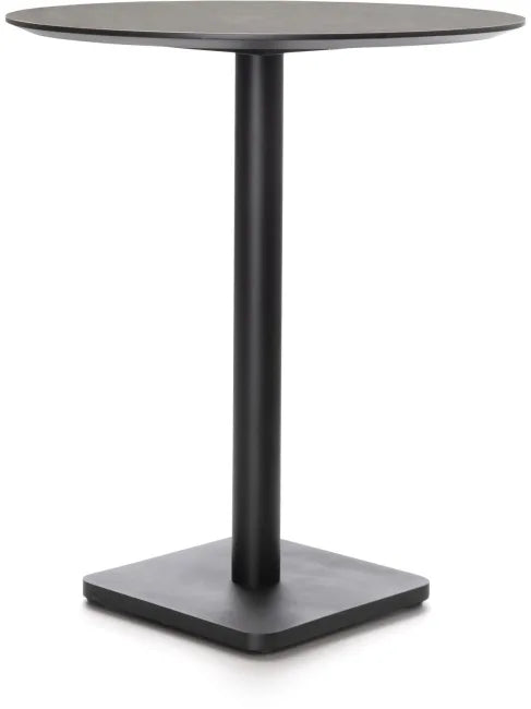 Bartafel Brest 80Ø | Stone Anthracite - 2 kleuren - depauwwonen