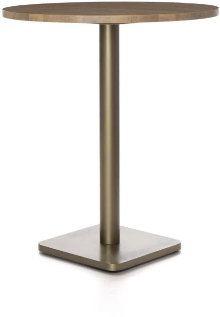 Bartafel Brest 80Ø | Vintage Oak - 2 kleuren - depauwwonen