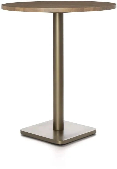 Bartafel Brest 80Ø | Vintage Oak - 2 kleuren by Coco Maison