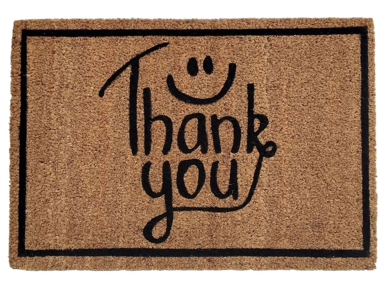 Kokosmat 'Thank You' 60 x 40 cm - depauwwonen