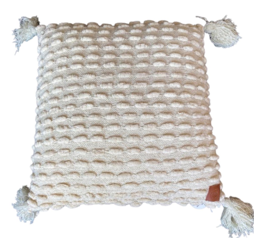 Kussen Chenille 50x50cm in 5 kleuren - depauwwonen