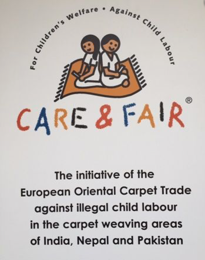 Vloerkleed Tencel rond laagpolig blauw - in 4 maten by Rocaflor