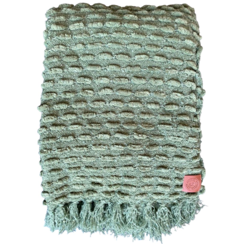 Plaid Chenille in 5 kleuren - depauwwonen