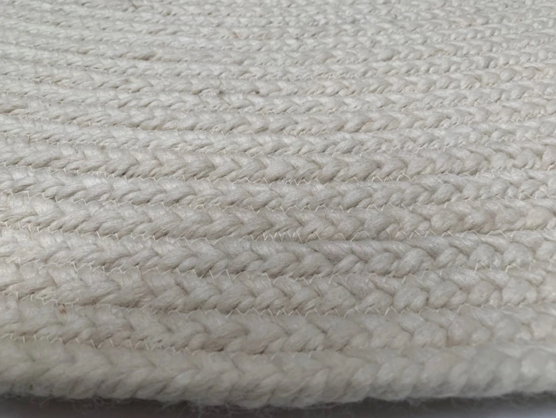 Vloerkleed rond Nieuw Zeeland wol ivoor - in 4 maten by Rocaflor