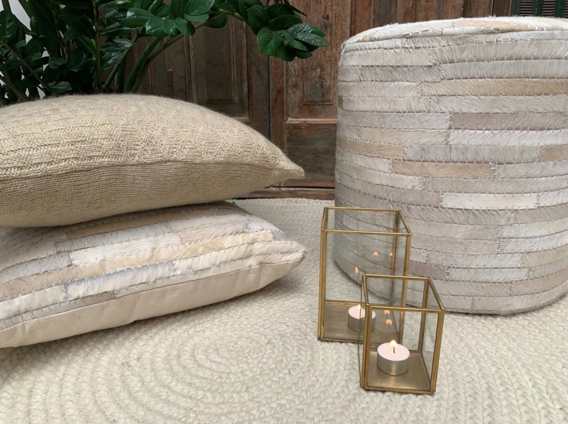 Vloerkleed rond Nieuw Zeeland wol ivoor - in 4 maten by Rocaflor