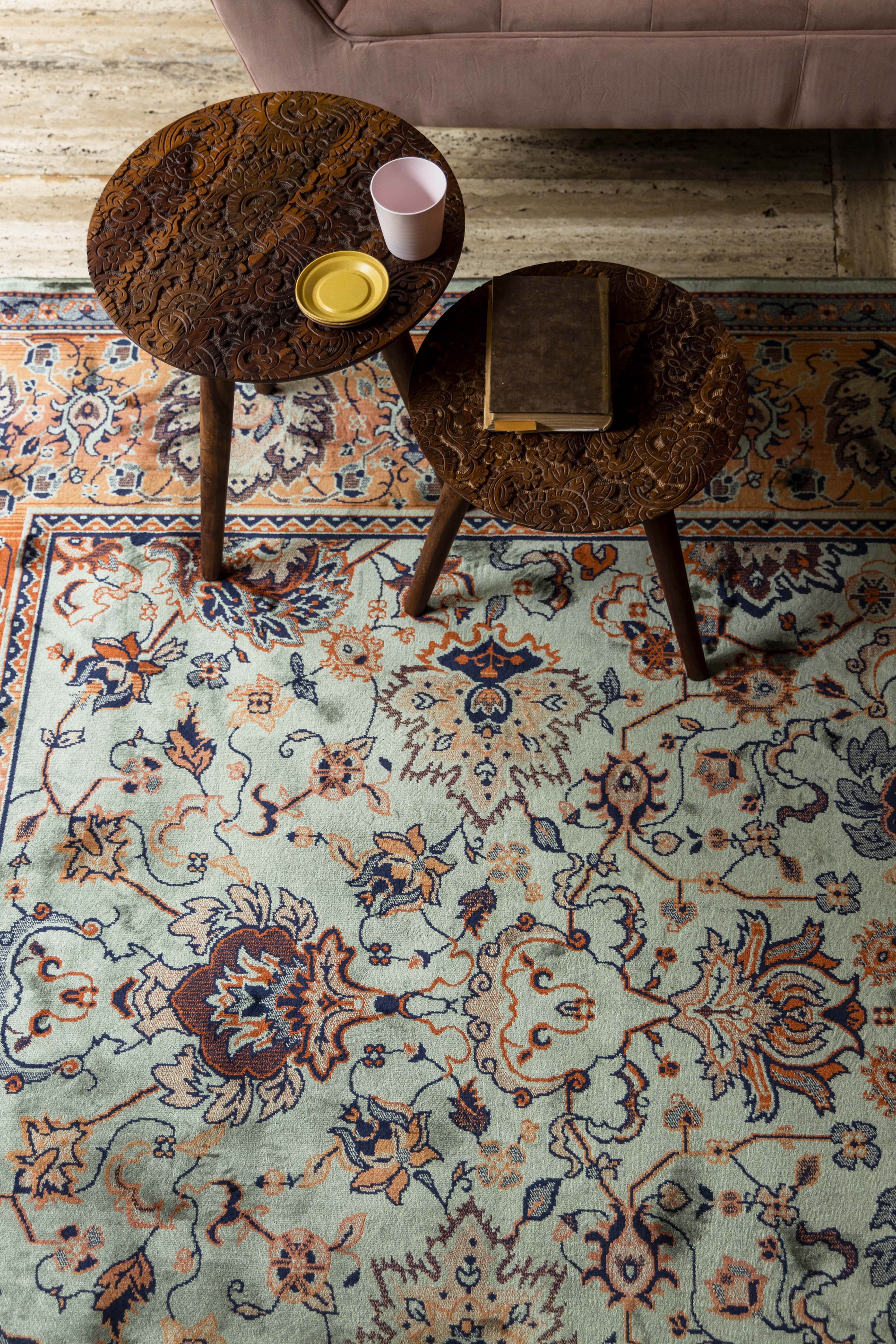 Carpet Bid 170x240 Old Green