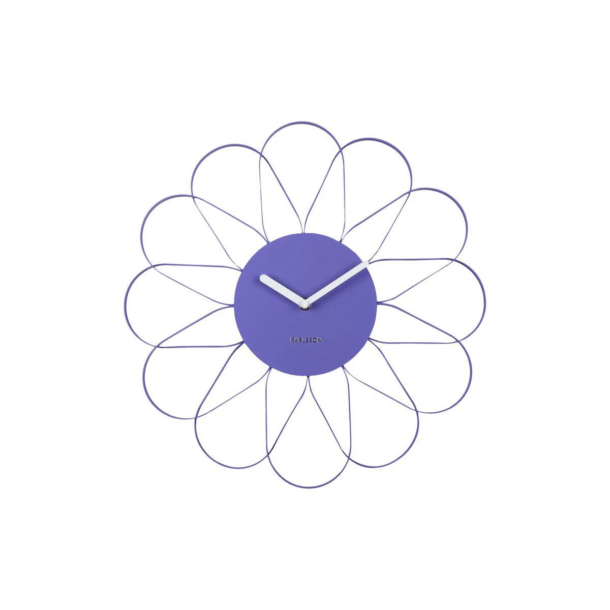 Wandklok Arkis Paars by Karlsson