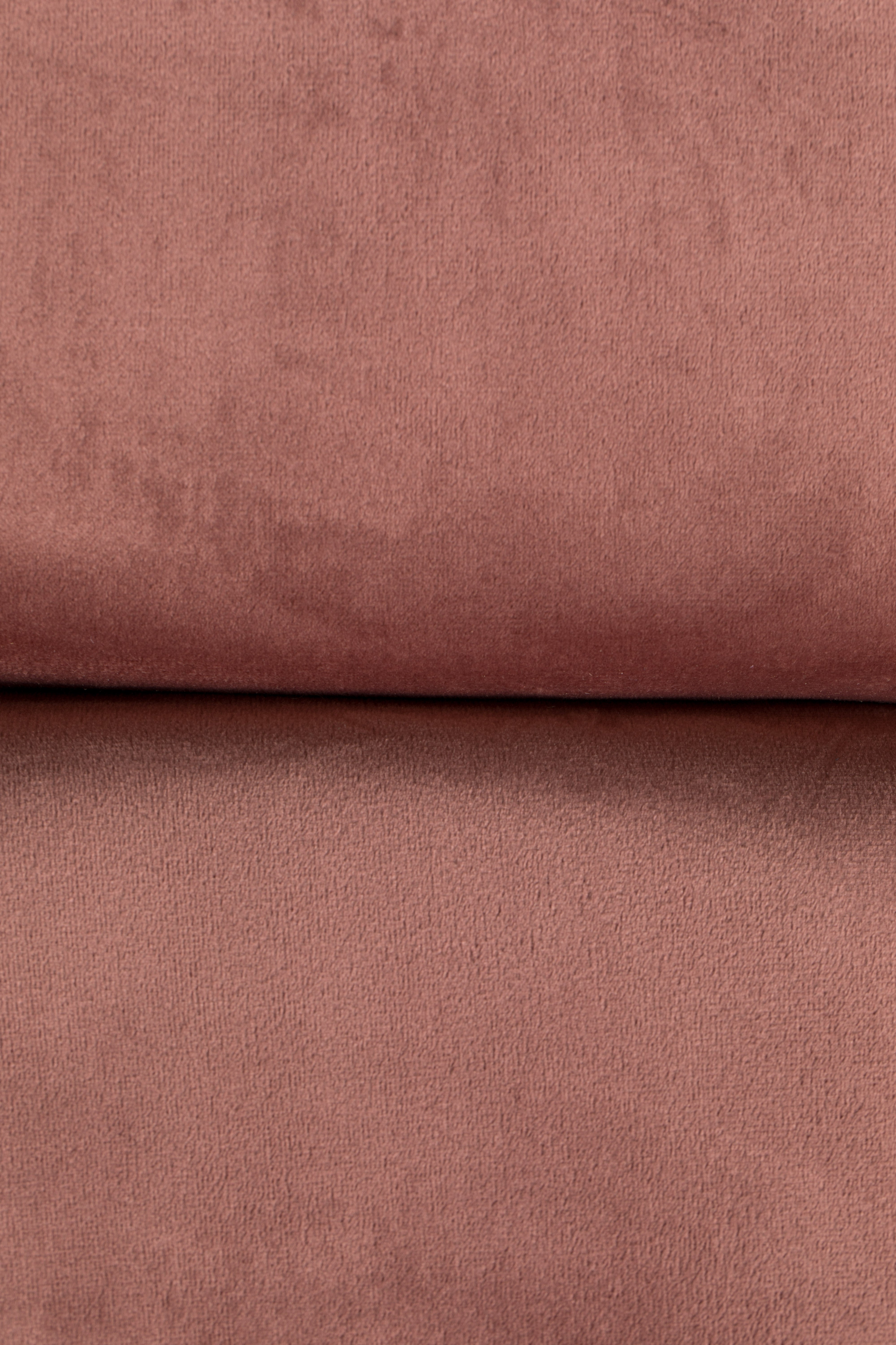 Hocker Bar Velvet Old Pink