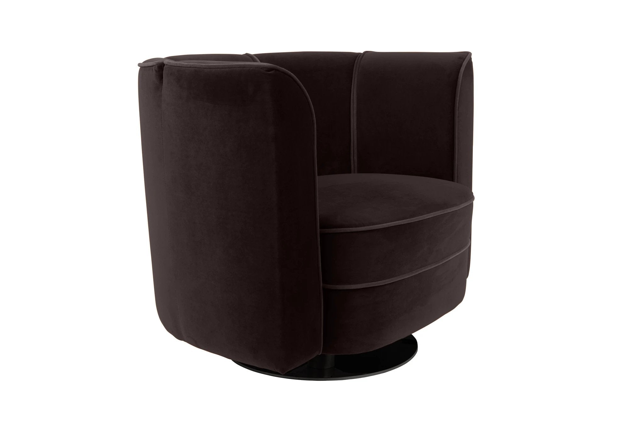 Fauteuil Flower Black by Dutchbone