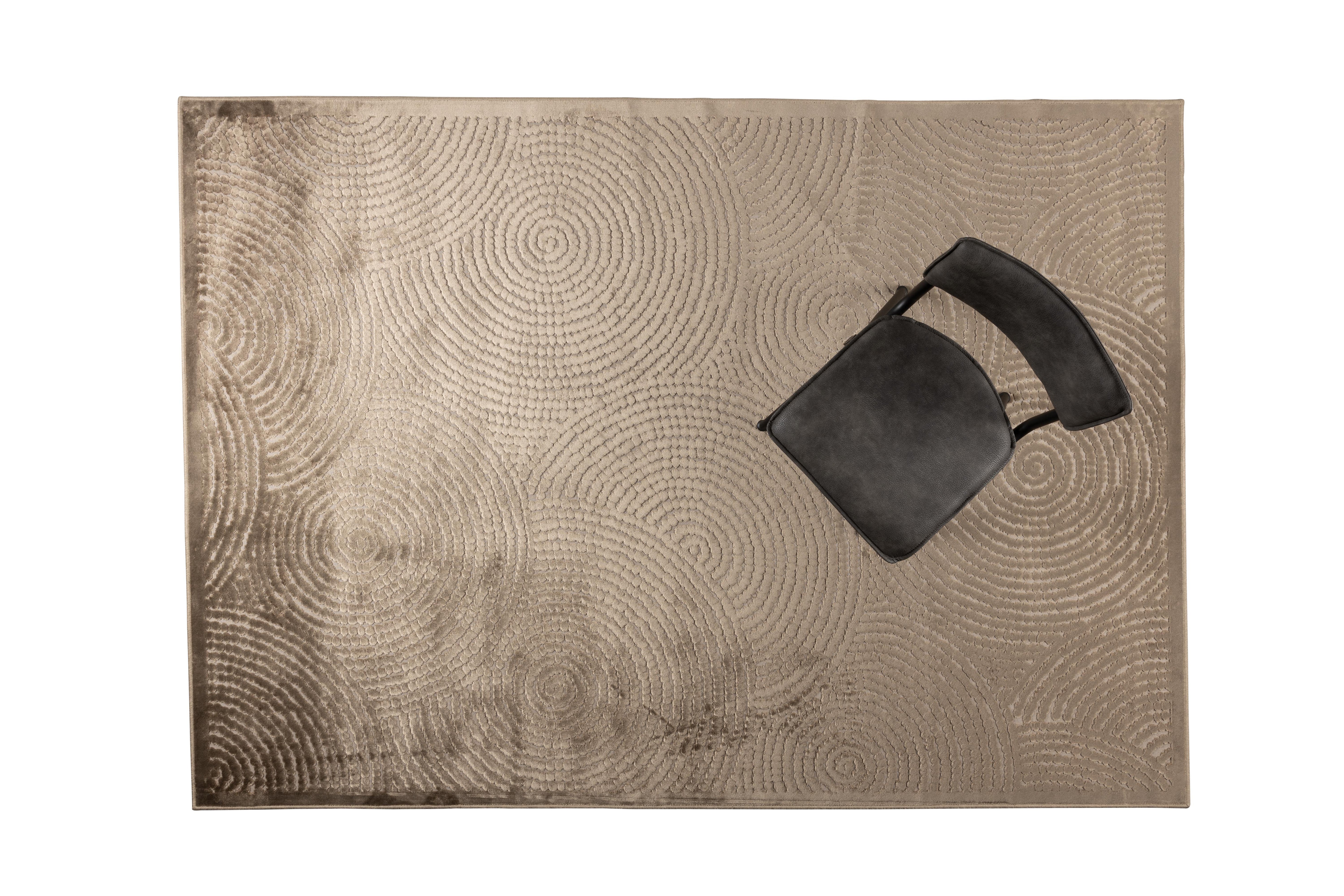 Carpet Dots 170x240 Caramel Brown