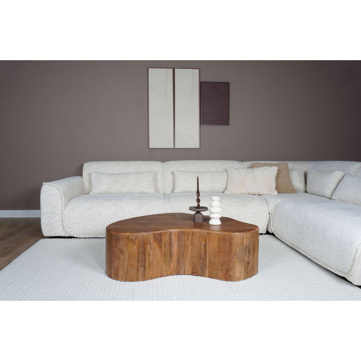 Vloerkleed Nicole Creme - 200 x 280 cm