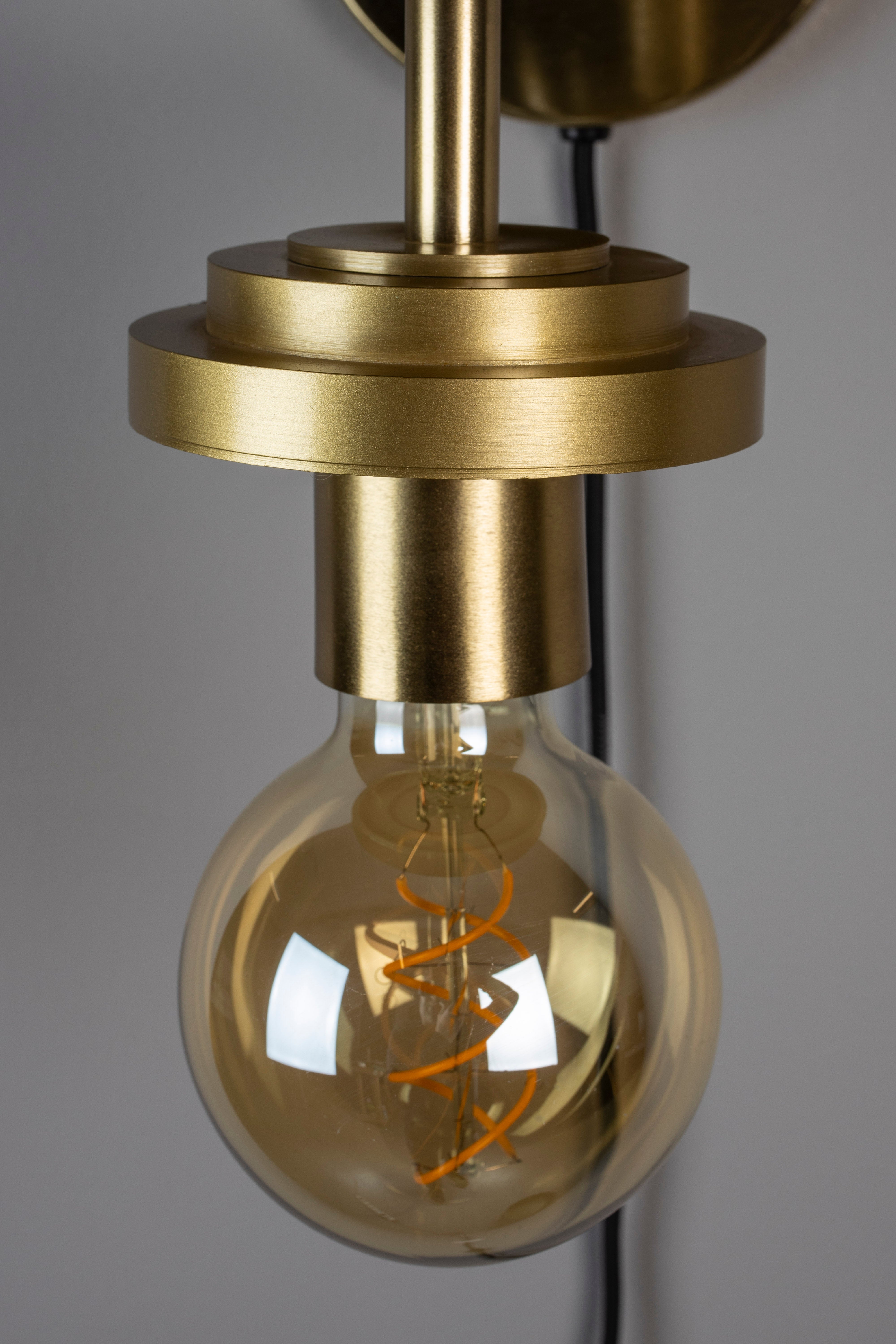 Wandlamp Aden Brass by Dutchbone
