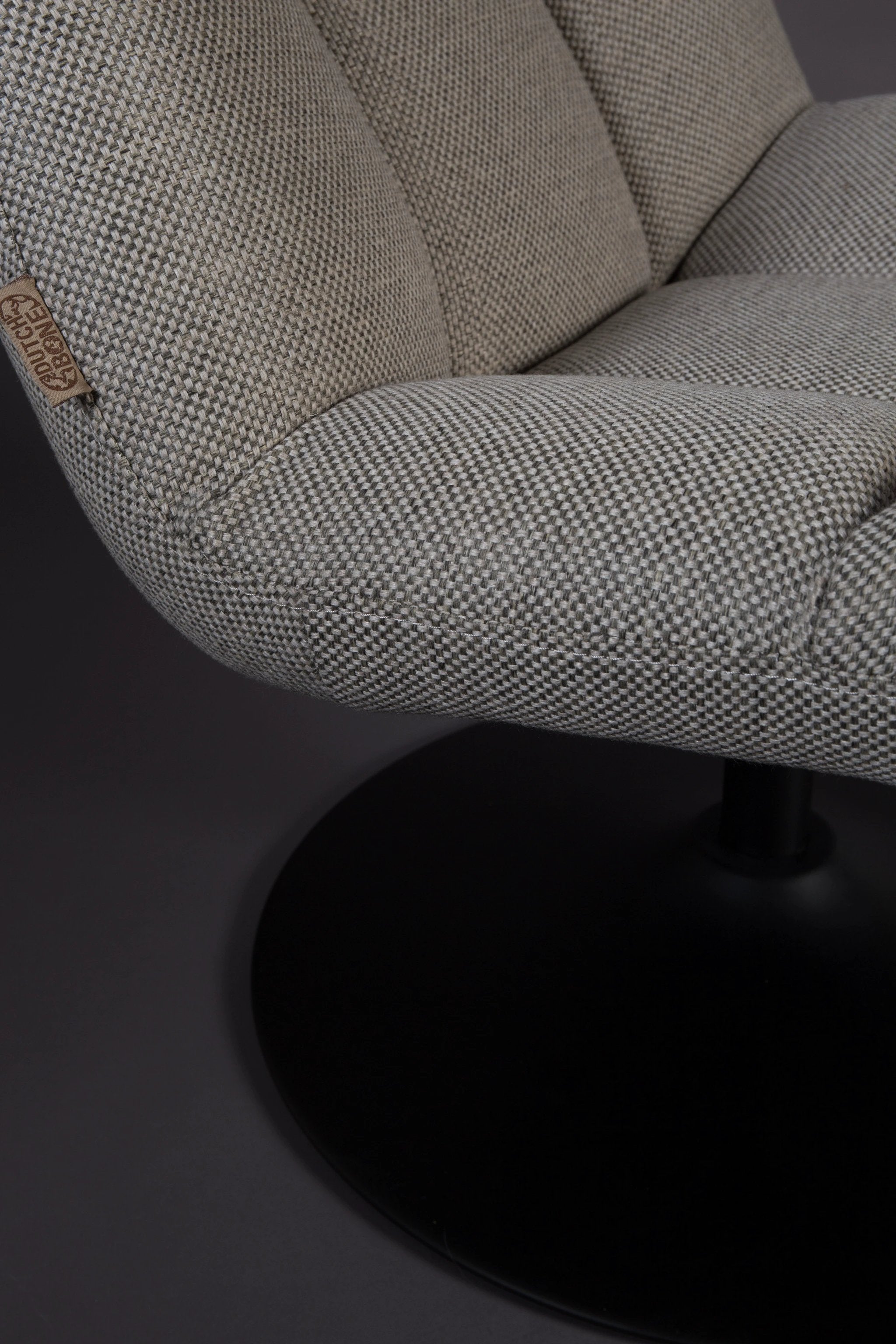 Fauteuil Bar Light Grey by Dutchbone