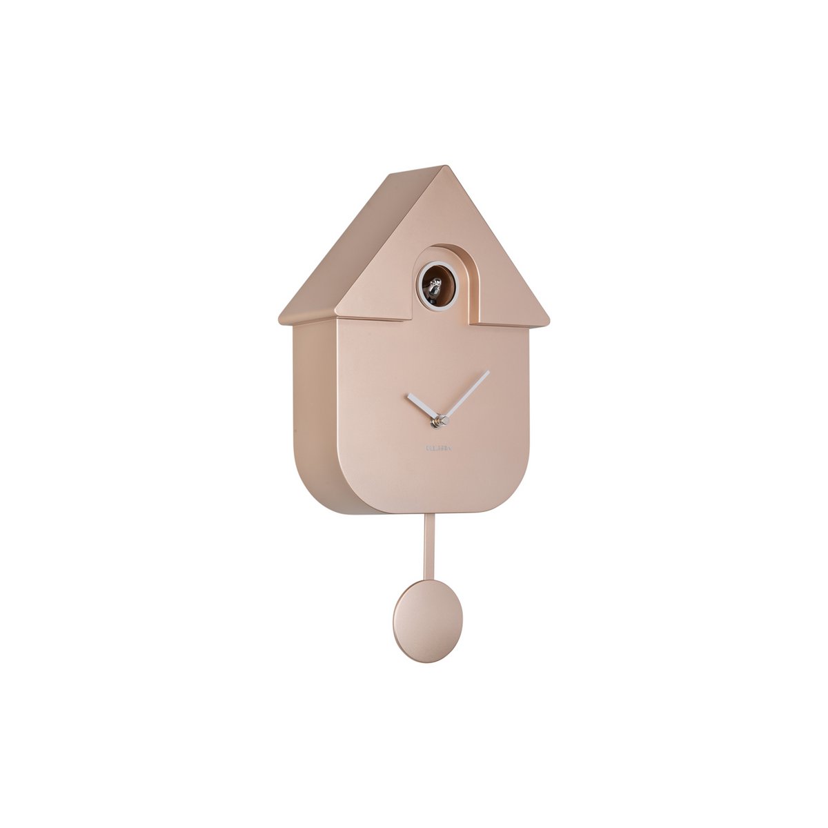 Wandklok Moderne Koekoek Metallic Goud by Karlsson