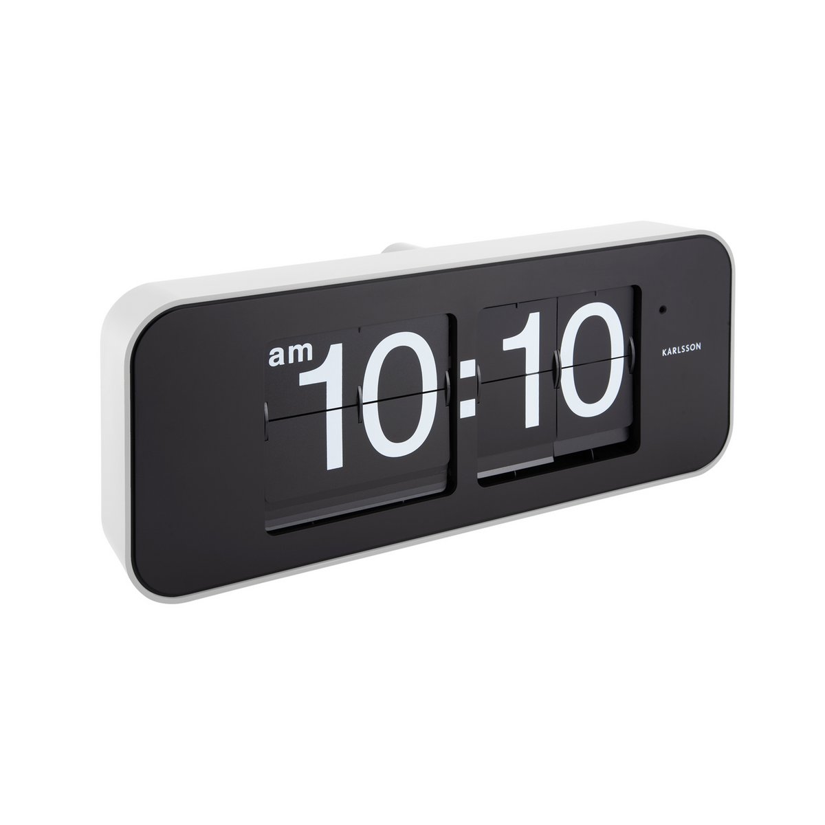 Wandklok Wide Flip Wit by Karlsson