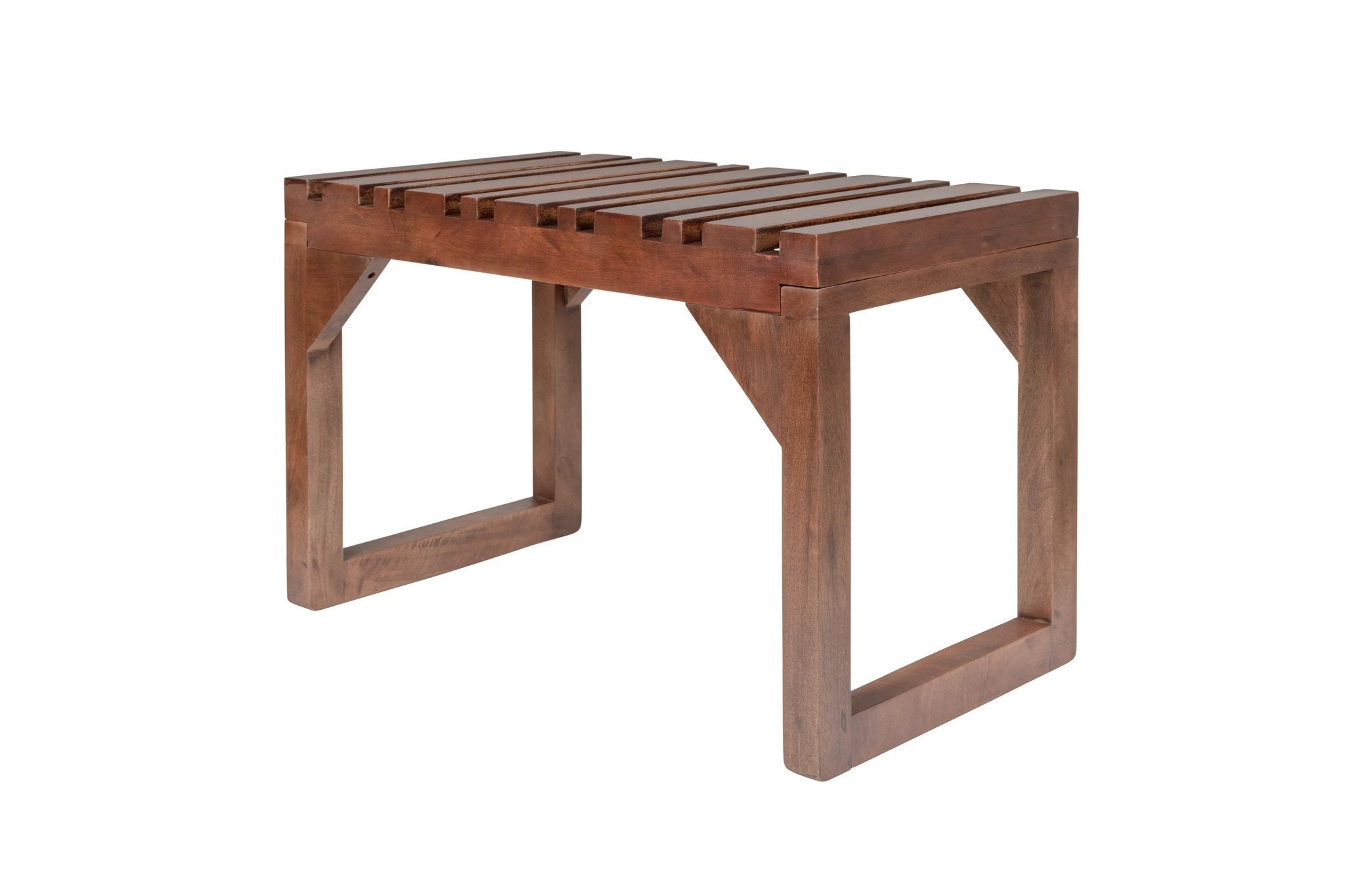 Wandbank Jakub Walnut by Dutchbone