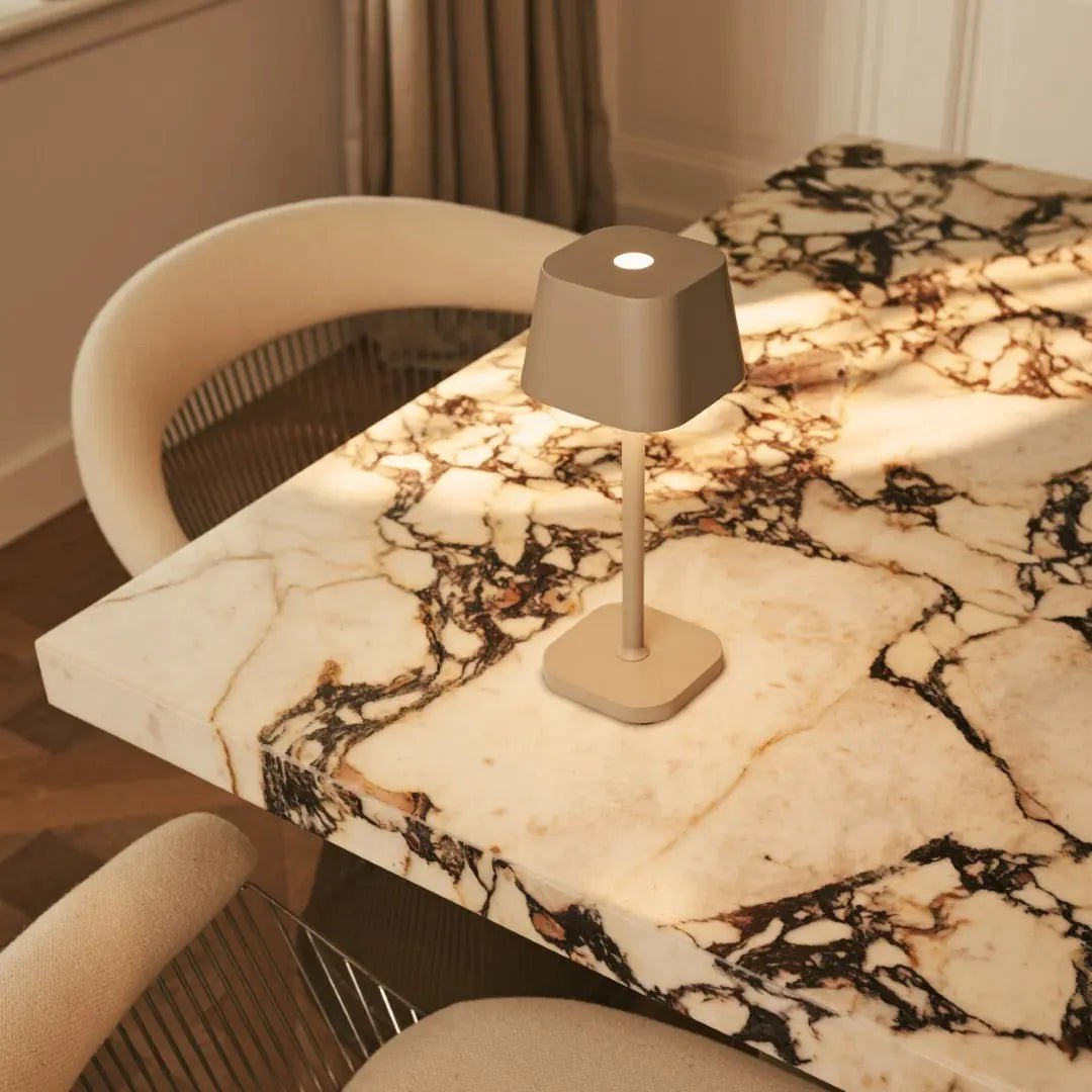 Tafellamp oplaadbaar Ava Shadow Gray