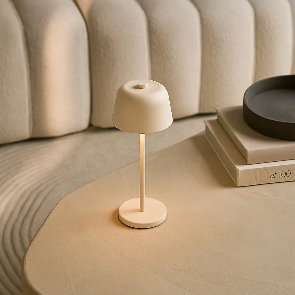 Tafellamp oplaadbaar Anton vanille