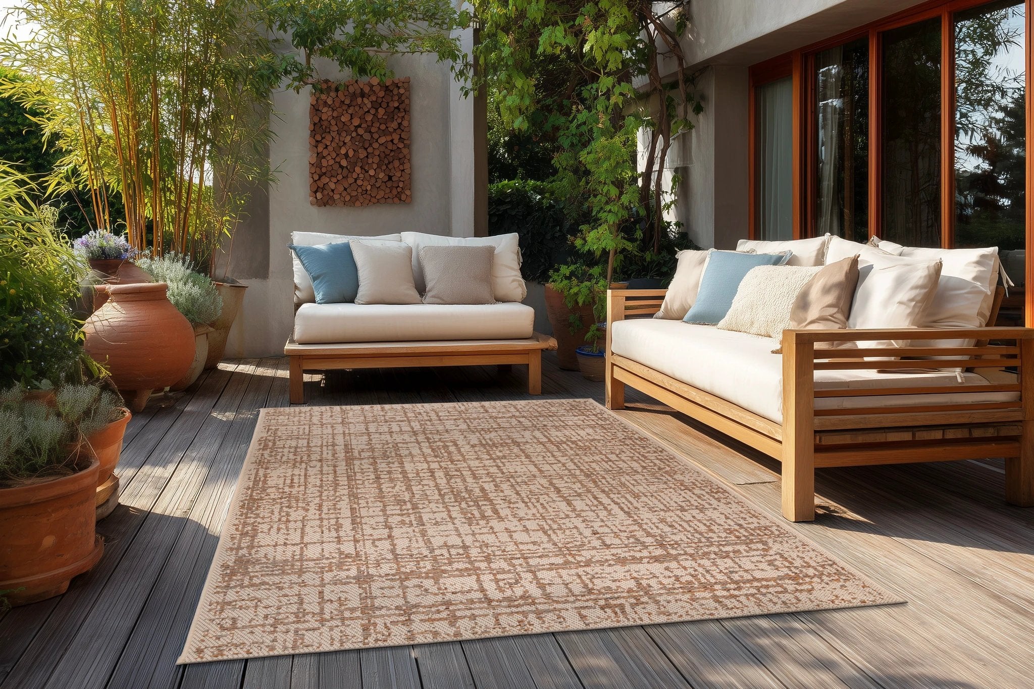 Binnen/buiten Vloerkleed Fiesta 603 Multi - 3 maten by Lalee