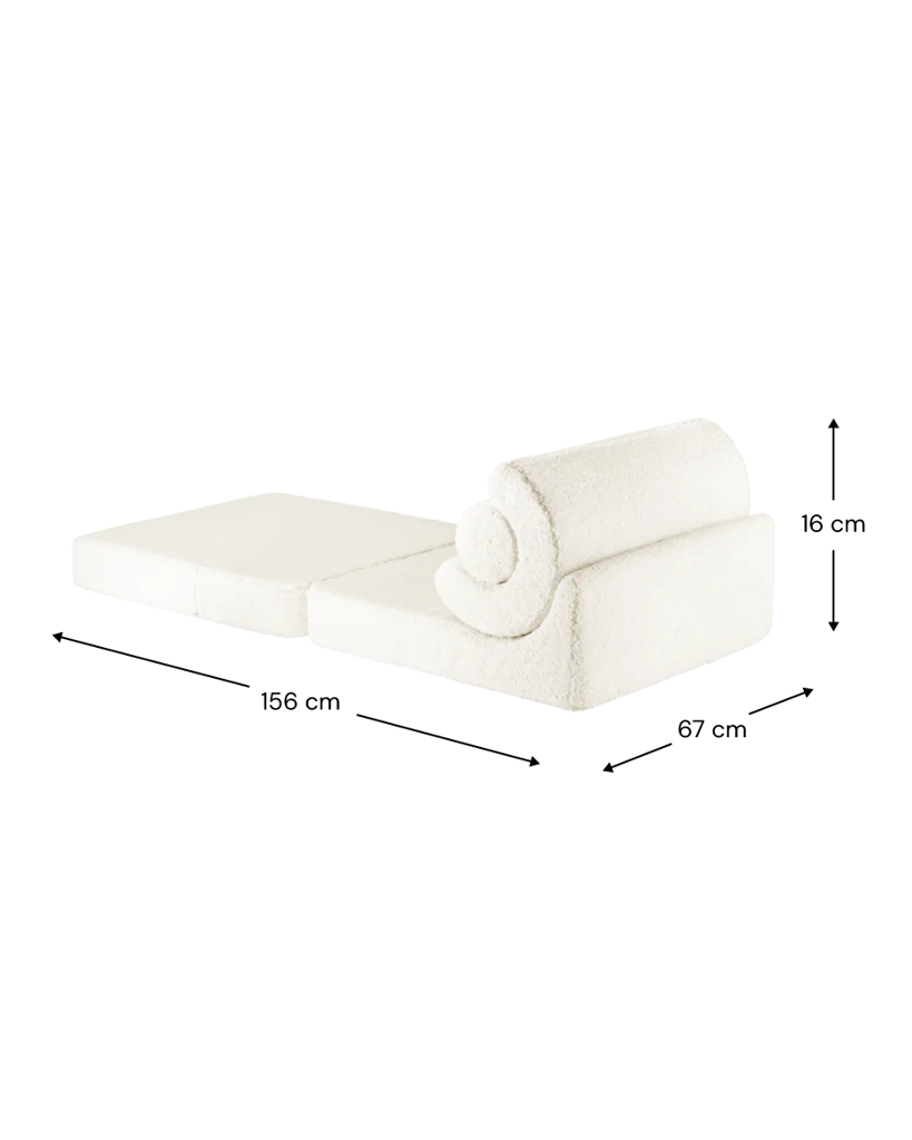 Kinderfauteuil Flipster Cream White - depauwwonen