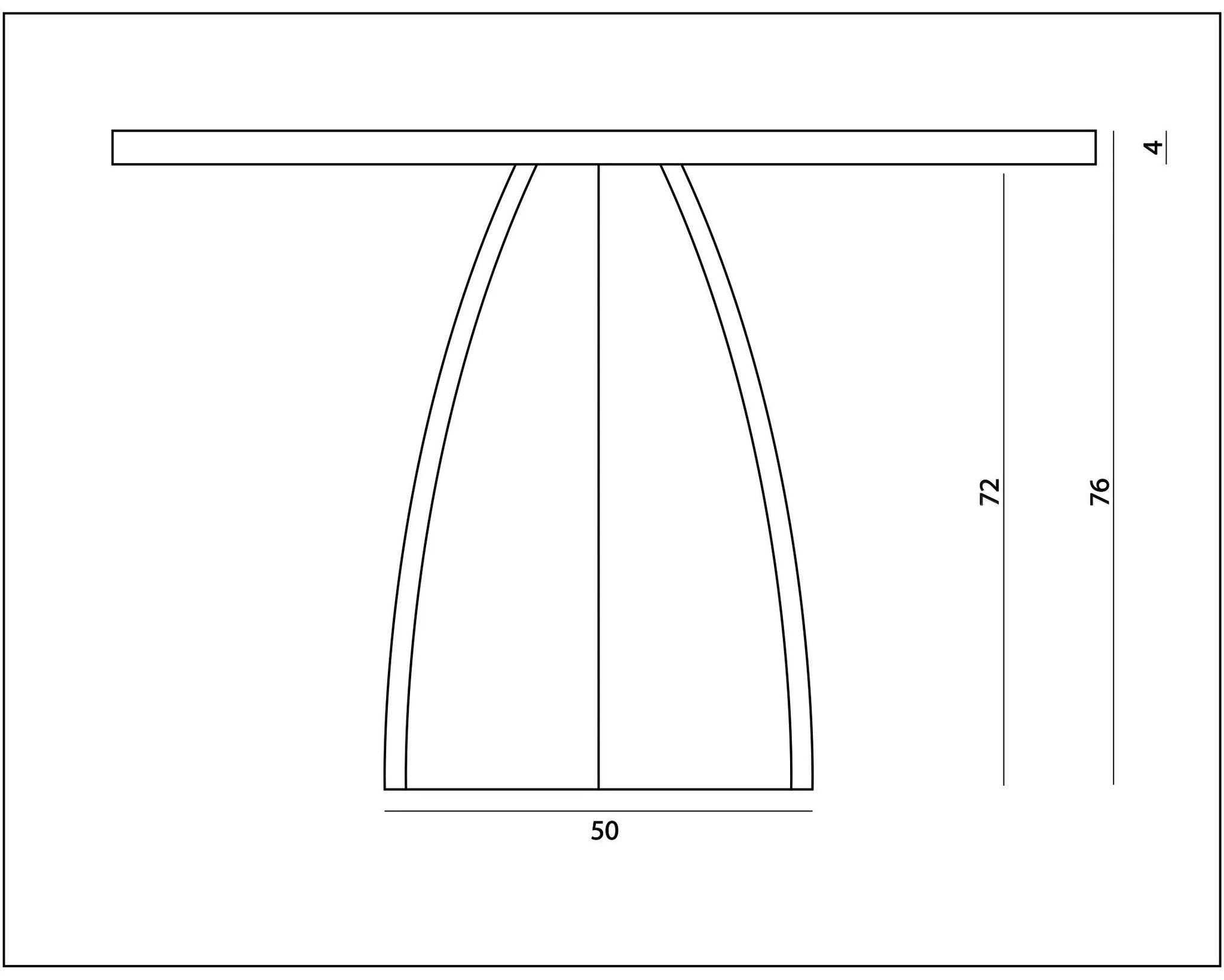 Deens Ovaal | Belair Wood by Forme