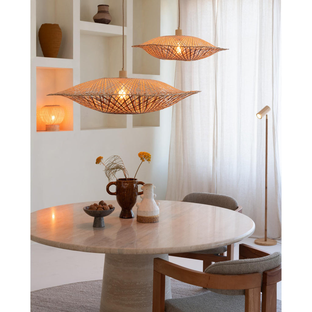 Hanglamp Madura - Naturel - Ø44cm x13cm - depauwwonen