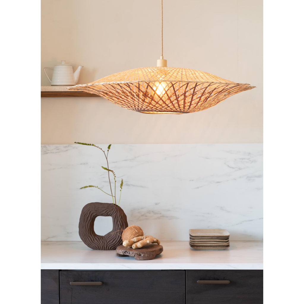 Hanglamp Madura - Naturel - Ø60cm x 17cm - depauwwonen