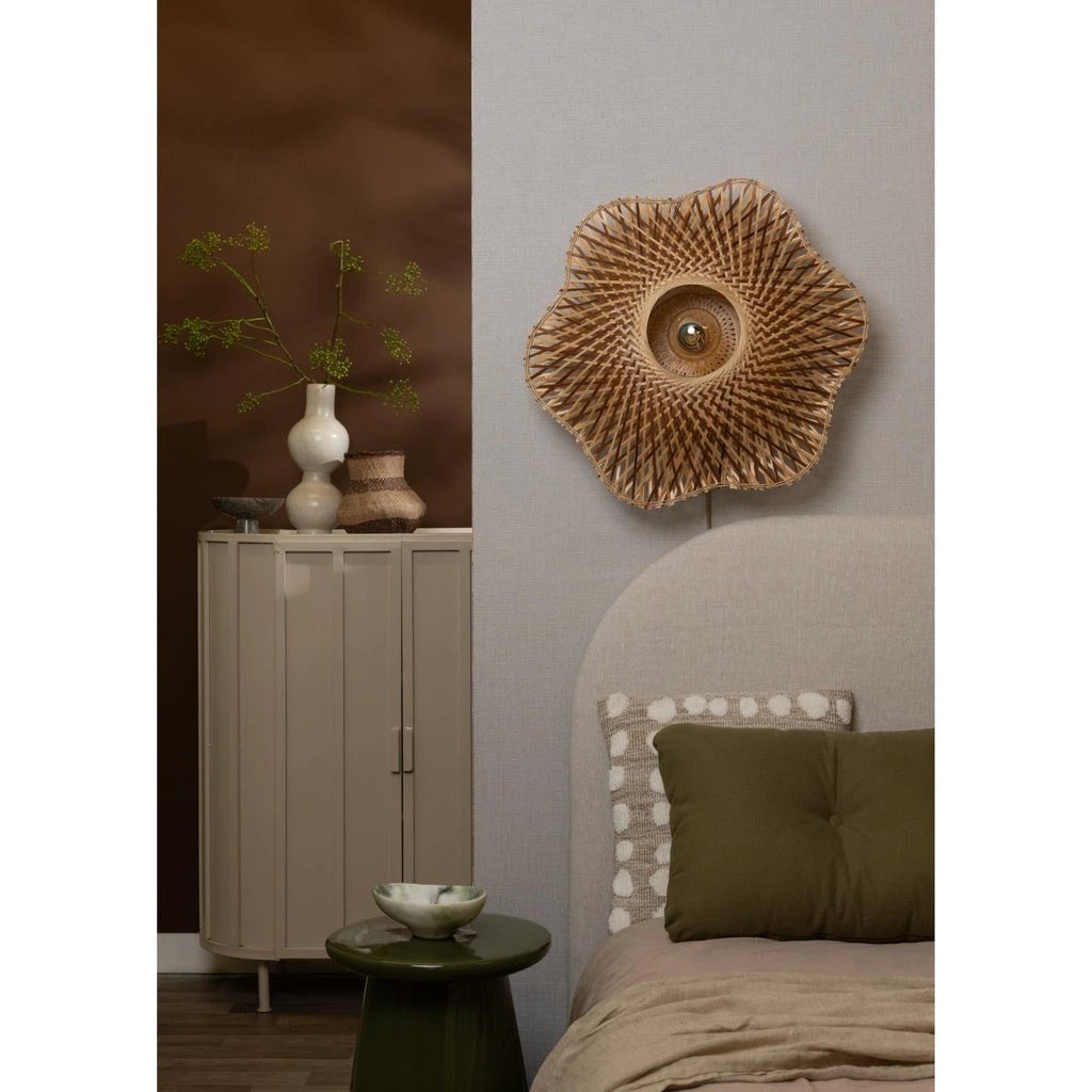 Wandlamp Madura - Naturel - Ø60cm by GOOD&MOJO