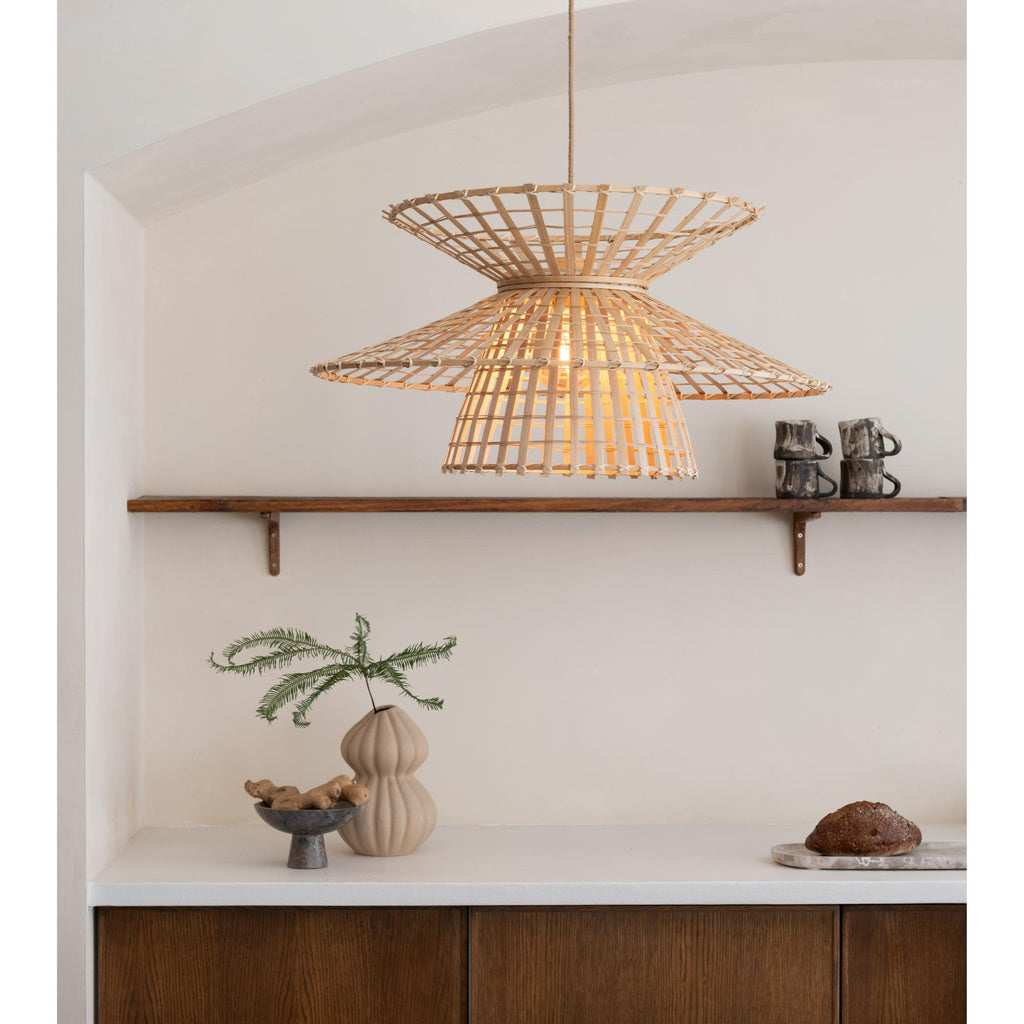 Hanglamp Machu Picchu - Naturel - Ø57cm by GOOD&MOJO