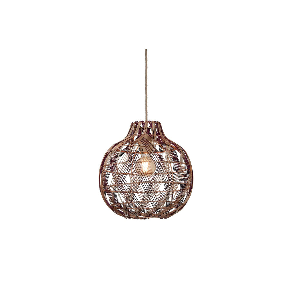 Hanglamp Mendoza - Naturel/Bruin - Ø35cm - depauwwonen