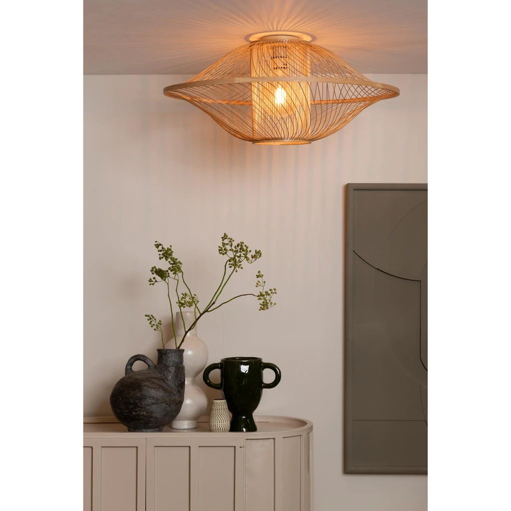 Plafonniere Maui - Naturel - Ø70cm by GOOD&MOJO