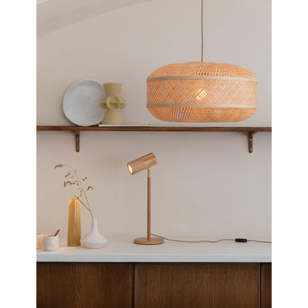 Tafellamp Java - Naturel - Ø18cm x 47cm - depauwwonen
