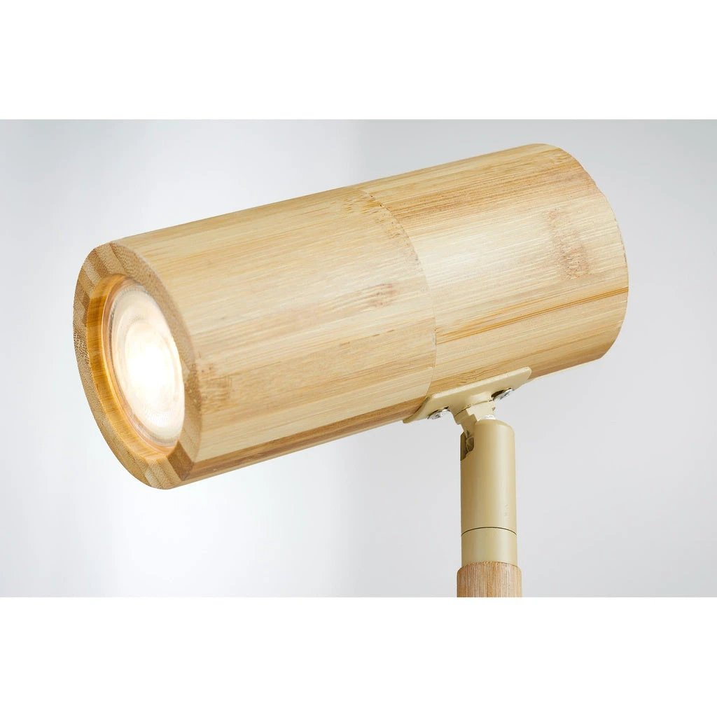 Tafellamp Java - Naturel - Ø18cm x 47cm by GOOD&MOJO
