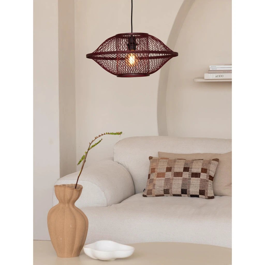 Hanglamp Maui - Bordeaux - Ø50cm by GOOD&MOJO