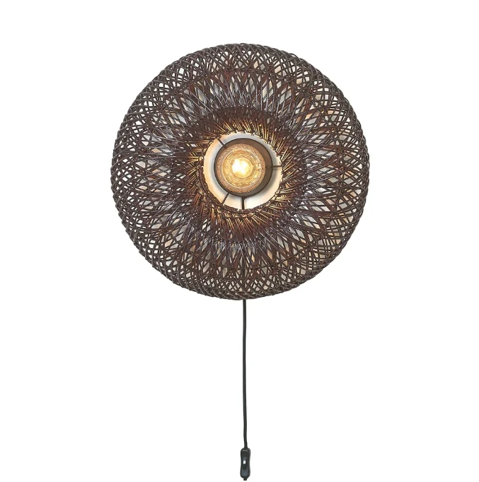 Wandlamp Arizona - Bordeaux - Ø50cm by GOOD&MOJO