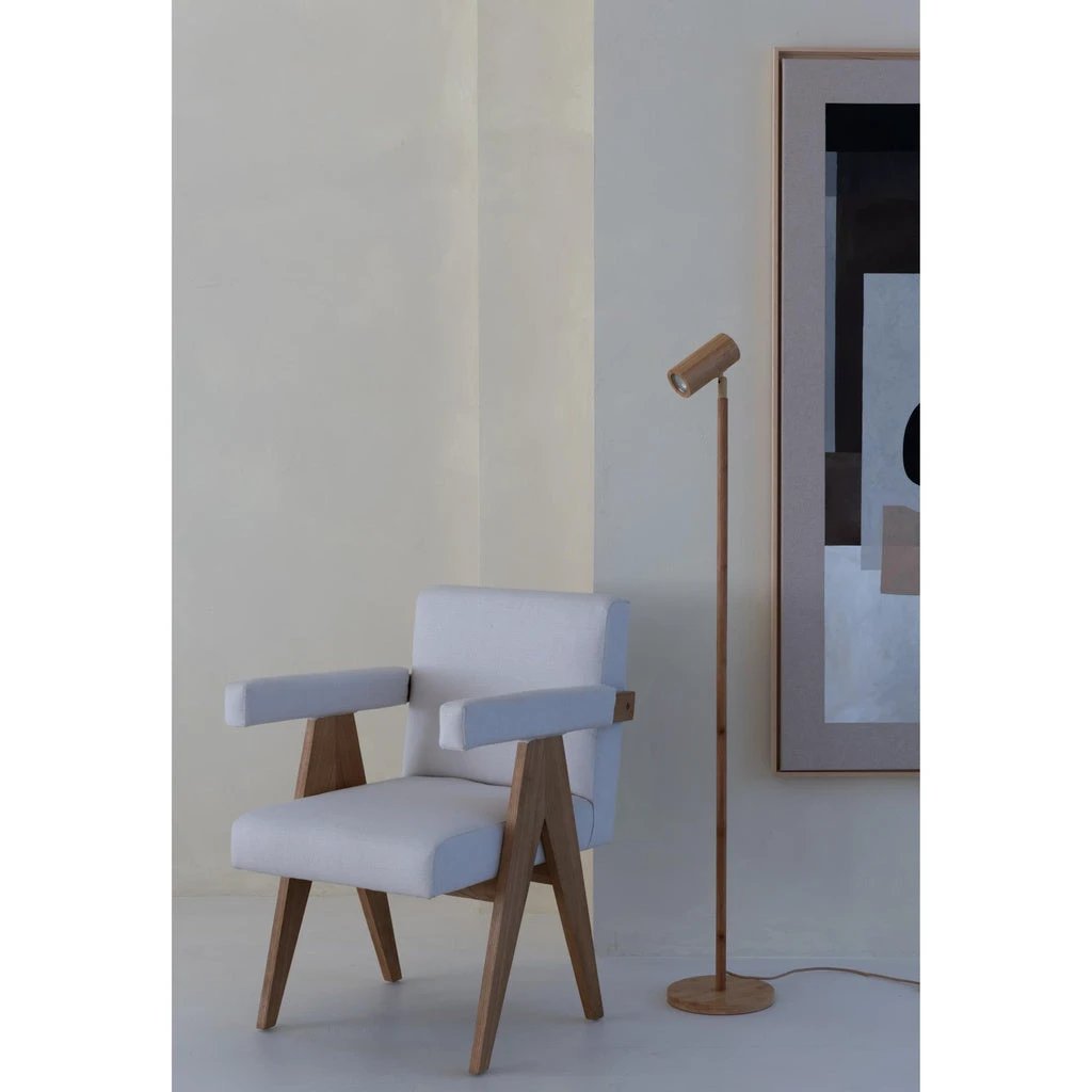 Vloerlamp Java - Naturel - Ø23cm by GOOD&MOJO