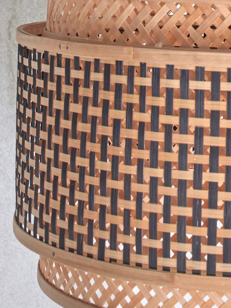 Plafondlamp Bhutan bamboe - L by GOOD&MOJO