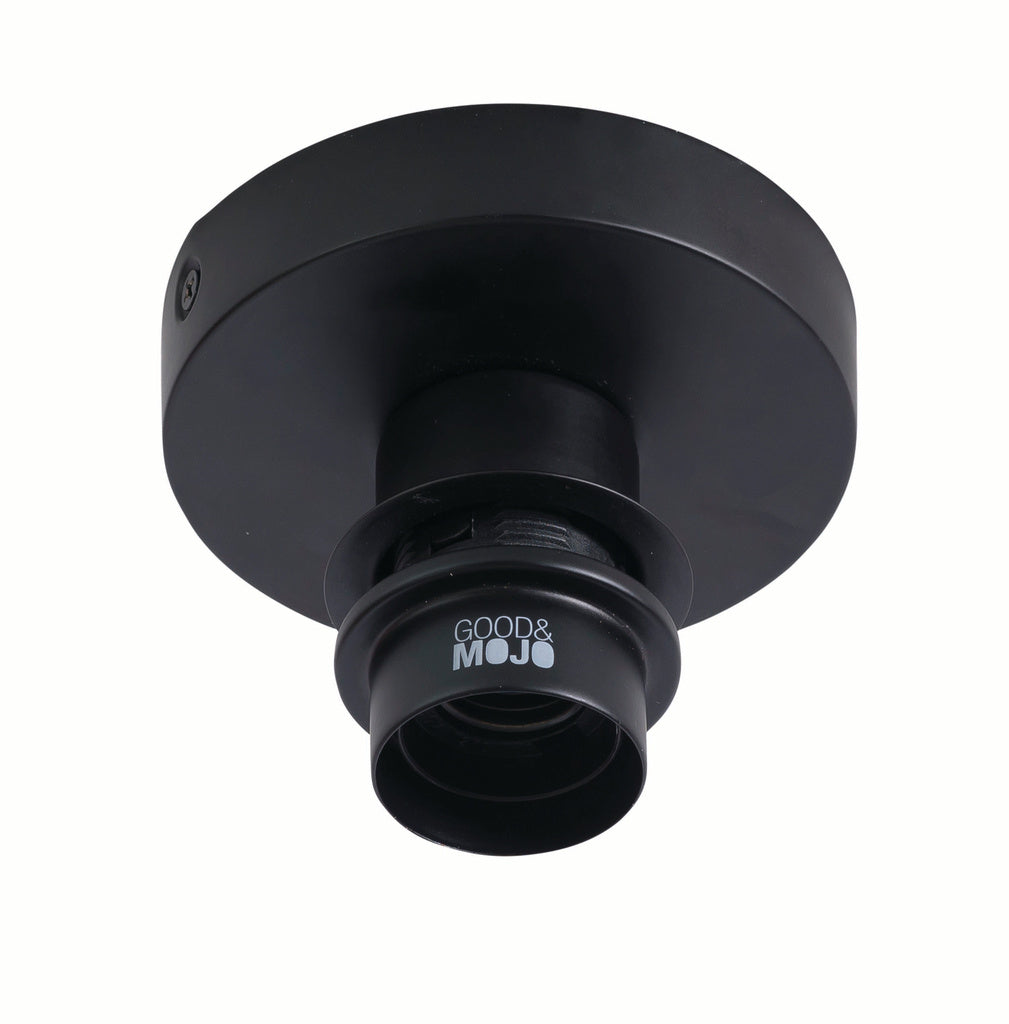 Plafondlamp Ibiza Bamboe zwart/naturel - S - depauwwonen